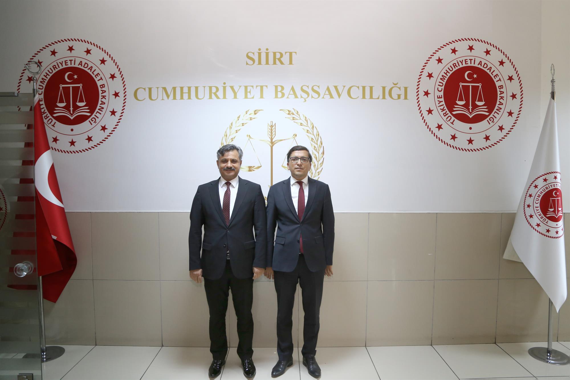 Rektörümüz Prof. Dr. Nihat Şındak’tan Siirt Cumhuriyet Başsavcısı Yasin Coşkun’a Hayırlı Olsun Ziyareti
