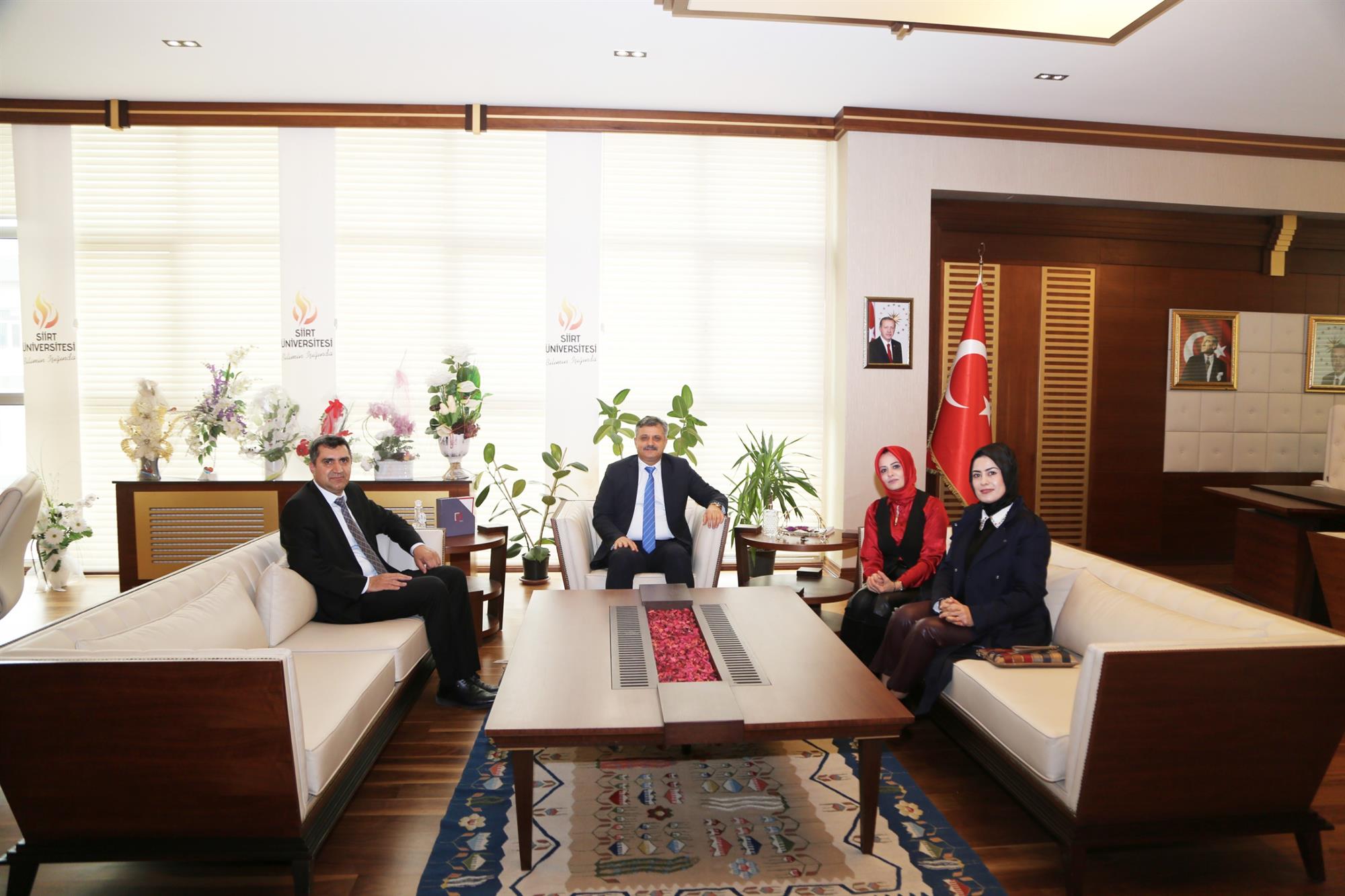 Tomurcuk Kadın Kooperatifi’nden Rektörümüz Prof. Dr. Nihat Şındak’a Ziyaret
